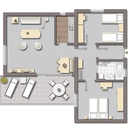 Ferienhaus Kastanie 33 - #127687 Дом отдыха